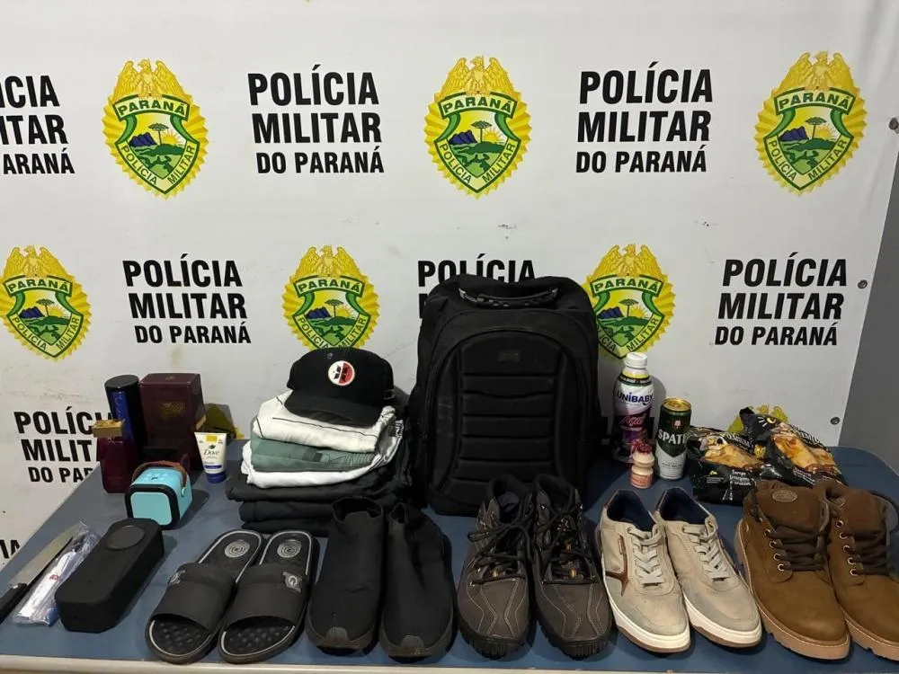 Homem é preso após furtos em duas residências no distrito de Sumaré, em Paranavaí