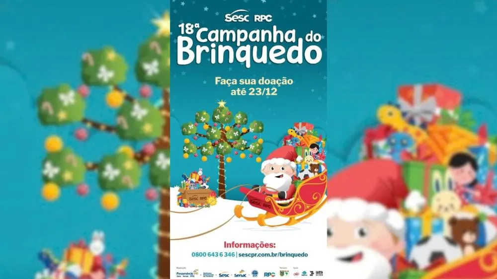 Sesc Paranavaí lança Campanha do Brinquedo 2026 e busca novos parceiros
