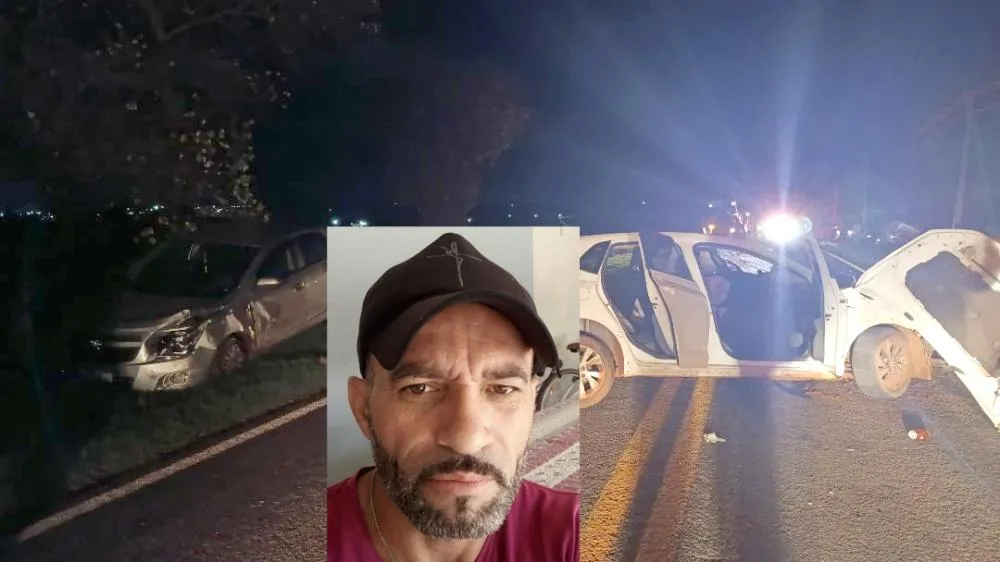 VÍDEO: Ultrapassagem proibida provoca colisão e mata entregador de 46 anos na PR-182