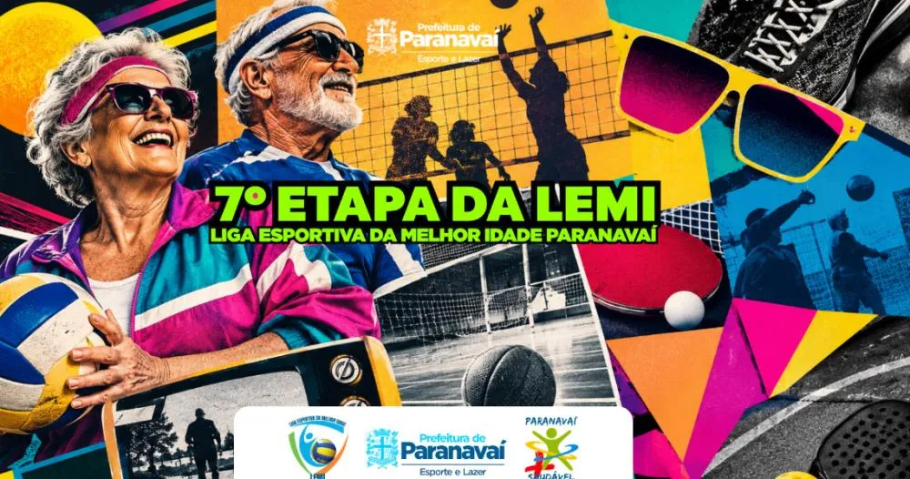 Paranavaí recebe competição esportiva para atletas com mais de 60 anos