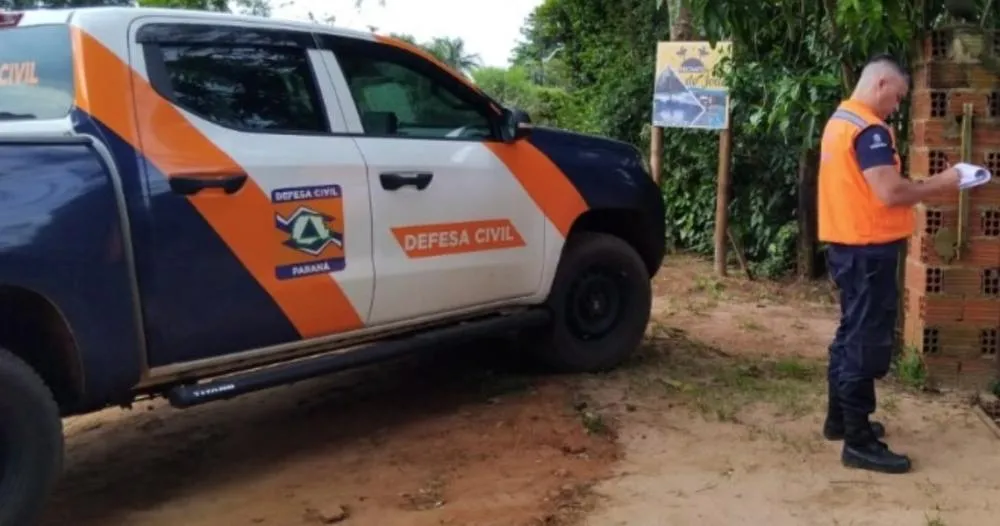 Defesa Civil mapeia áreas de risco e cadastra famílias em Paranavaí