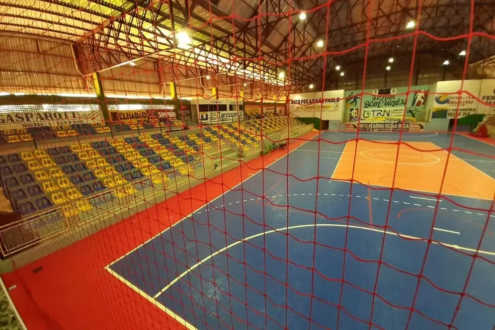 Caso aconteceu no ginásio Solettão, em Terra Rica. — Foto: Prefeitura de Terra Rica
