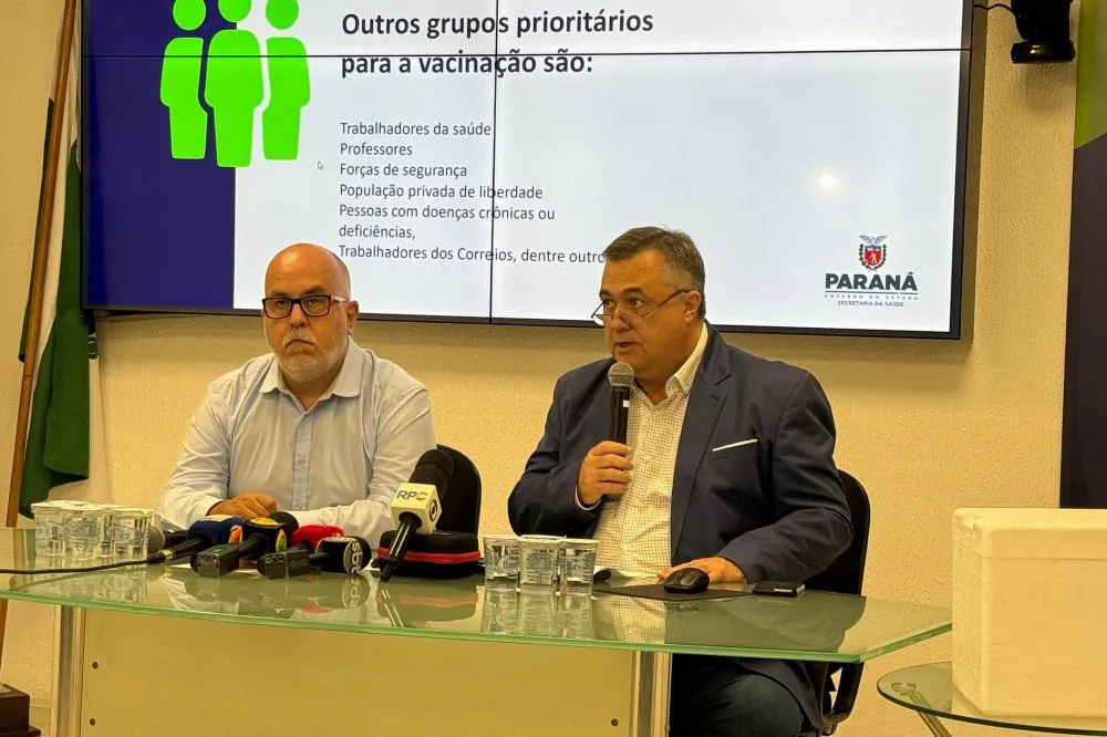 Com apoio dos municípios, Paraná inicia campanha de vacinação contra a gripe nesta terça Foto: SESA