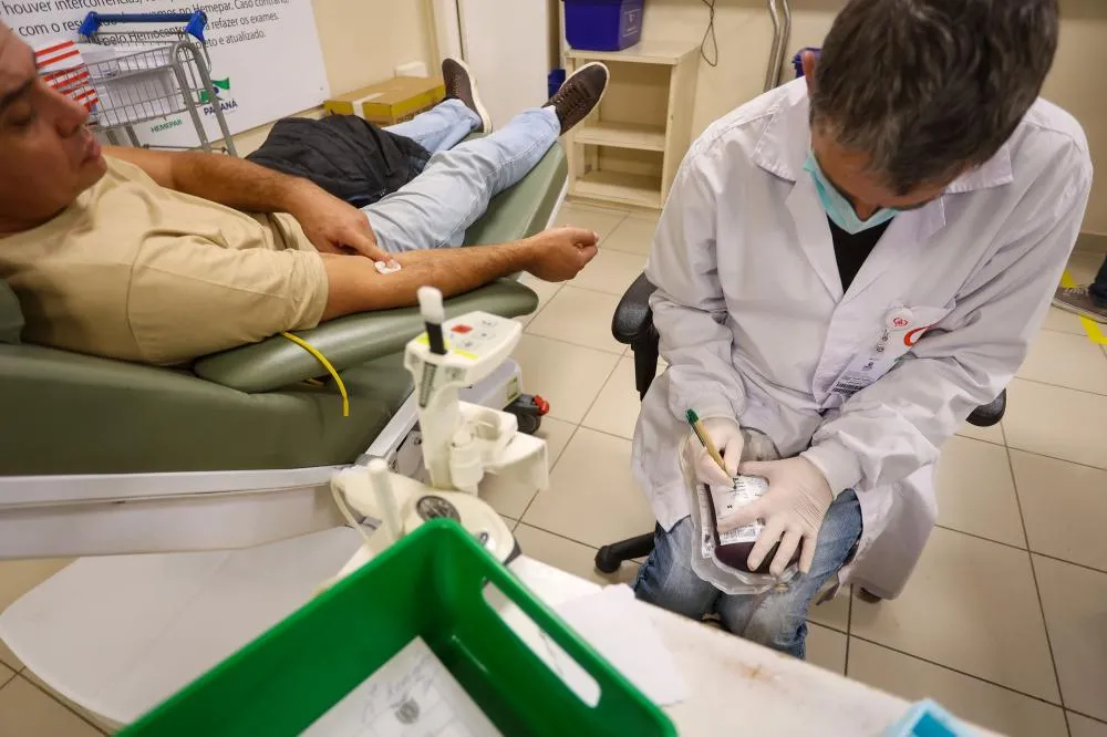 Estado reforça apelo por doações de sangue para manter estoque no feriado de Páscoa Foto: Gilson Abreu/Arquivo AEN