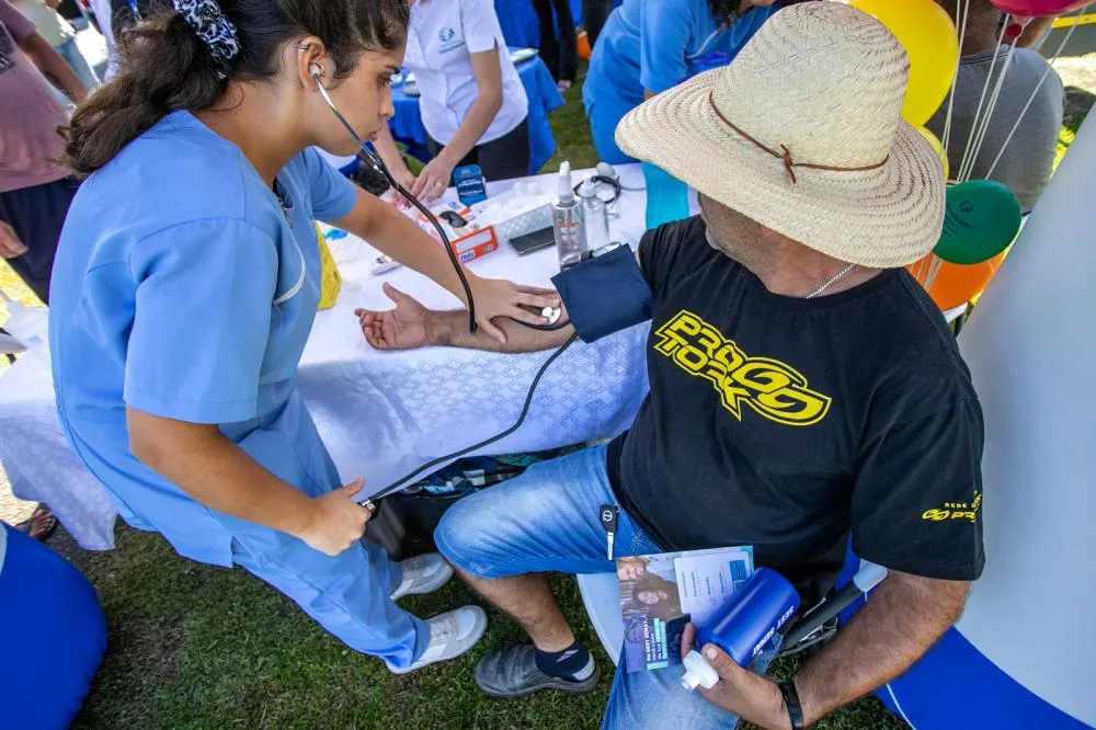 Campanha Agosto Azul reforça a importância do cuidado com a saúde do homem no Paraná Foto: Claudio Neves/Portos do Paraná