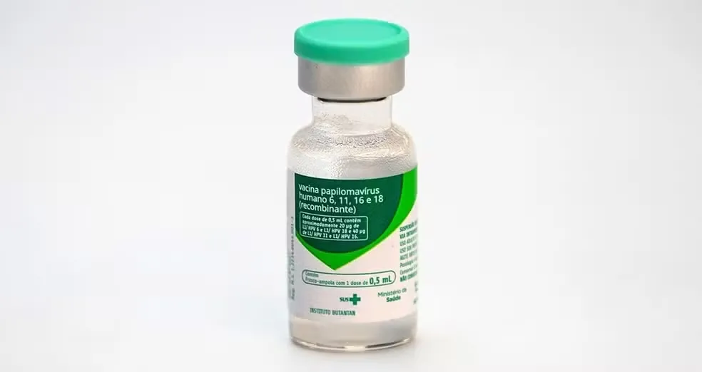 Vacina contra HPV — Foto: Instituto Butantan/Divulgação